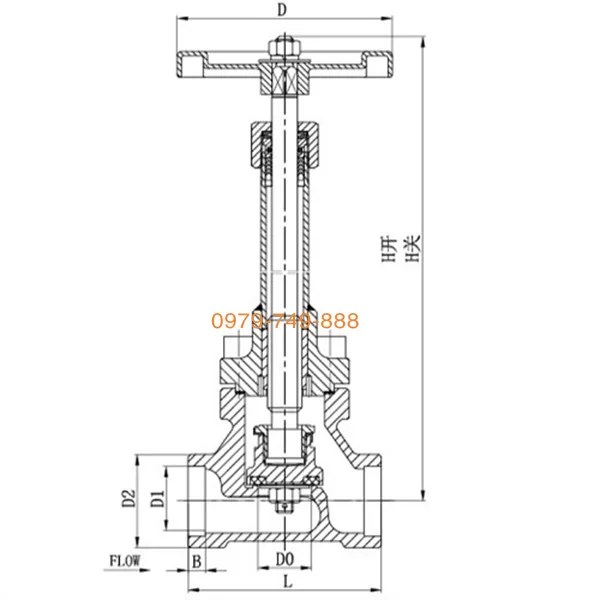 Van cầu chịu lạnh DJ-15D