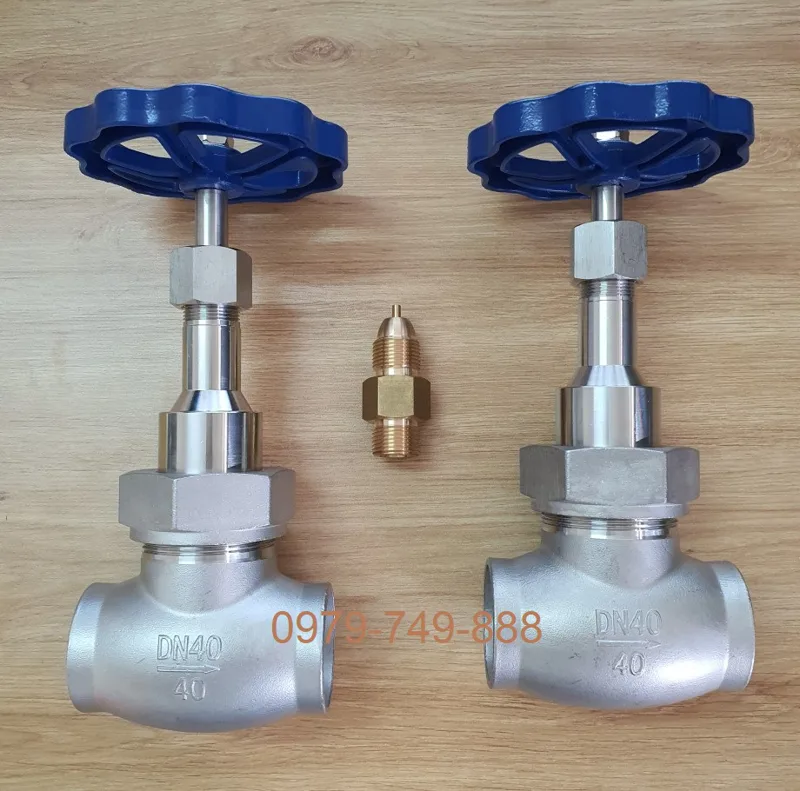 Van cầu tay ngắn DN40-PN40 -196℃