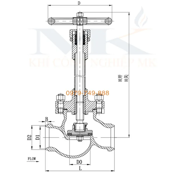 Van cầu chịu lạnh DJ-65A
